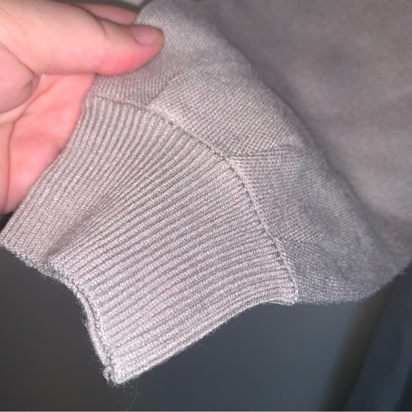 Zara Textured Knit Sweater Maxi Dress S - Picture 11 of 12